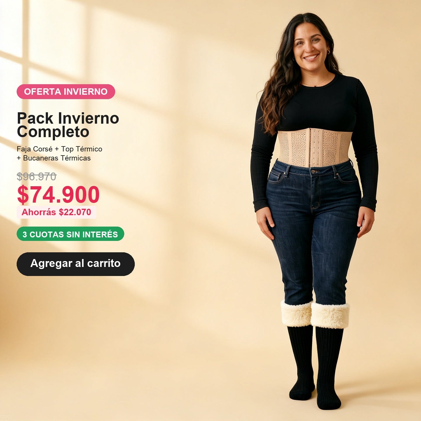Pack Invierno Completo — 3 cuotas sin interés