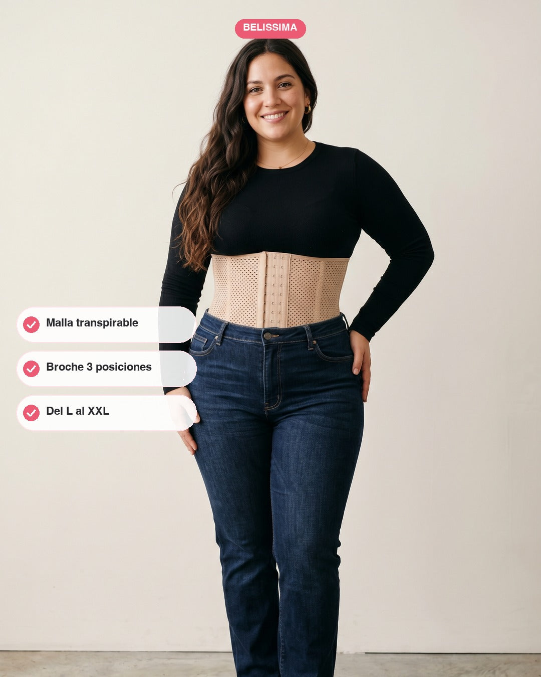 Faja Corse Aireada — invisible bajo la ropa