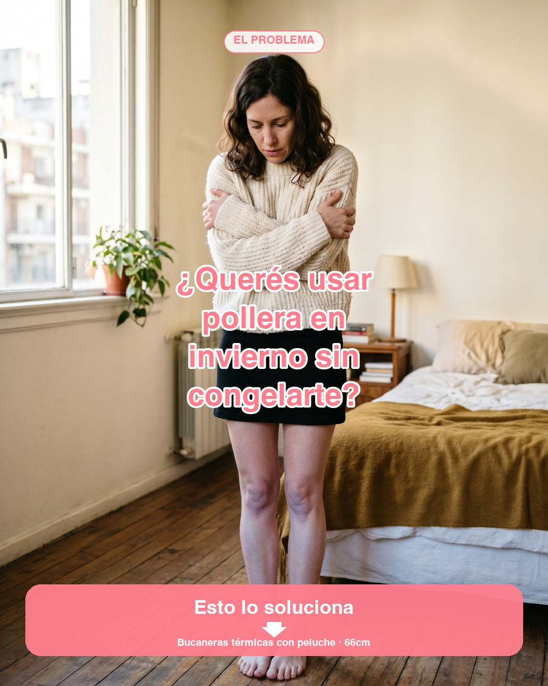 ¿Querés usar pollera en invierno sin congelarte?