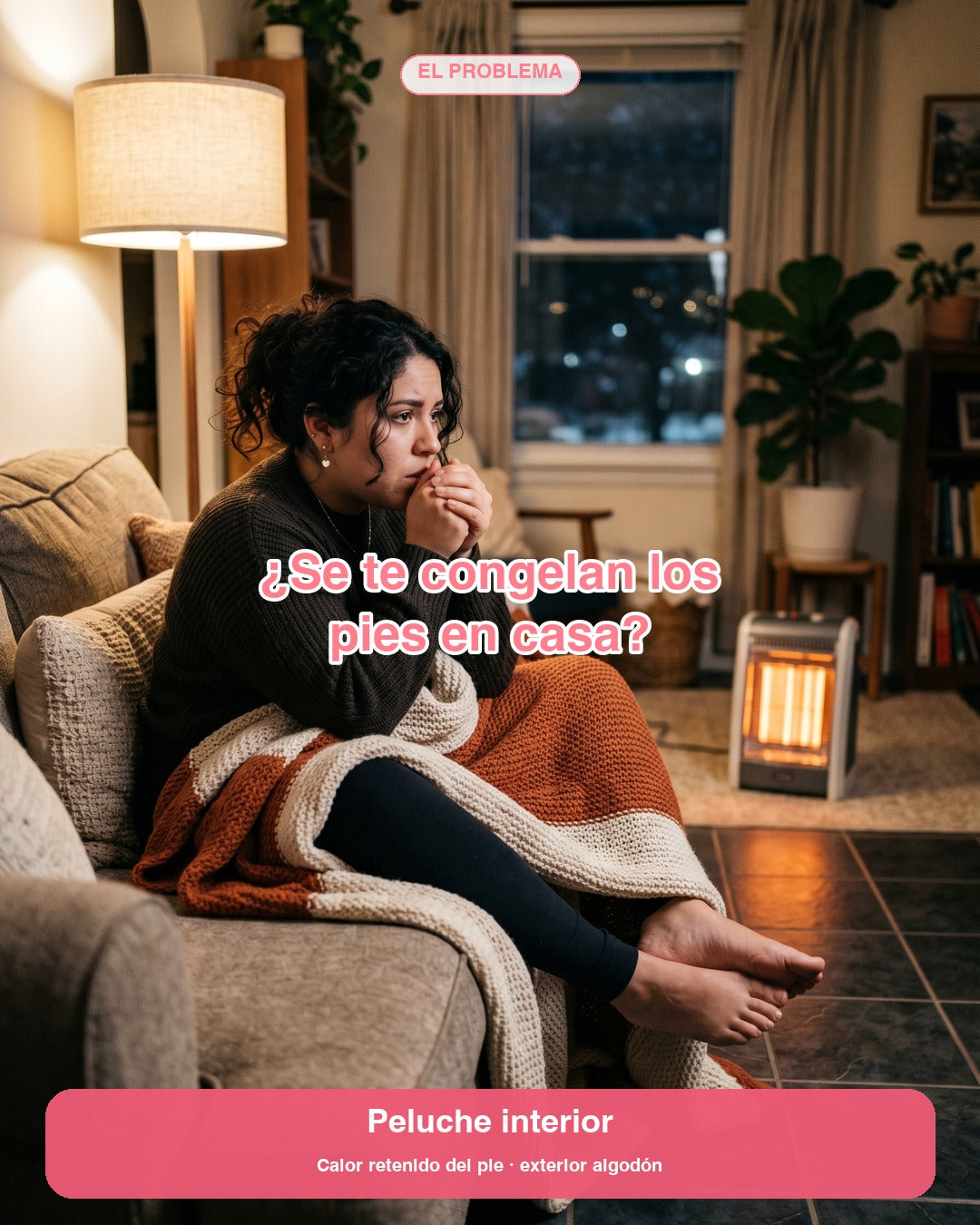 ¿Se te congelan los pies en casa?