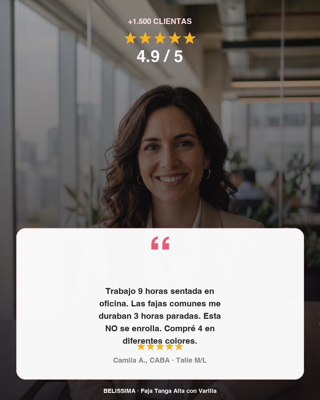 Reseña de Camila A., CABA