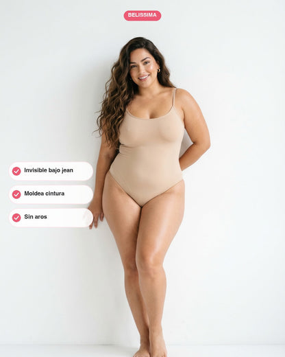 Body Modelador Belissima — invisible bajo el jean