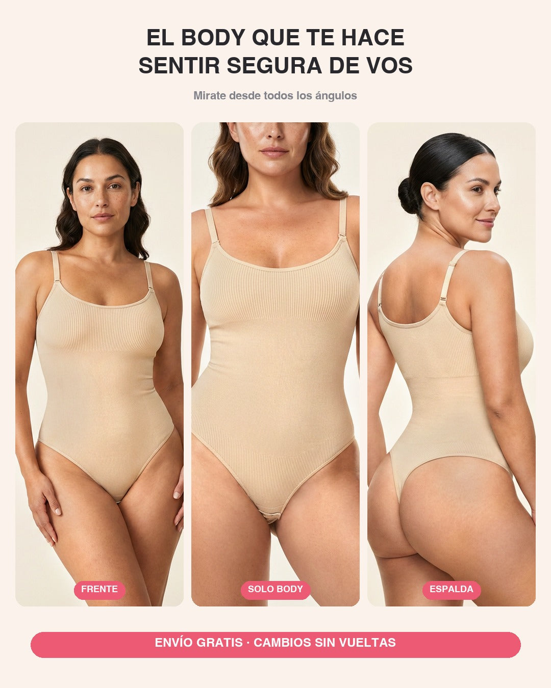 El body que te hace sentir segura de vos
